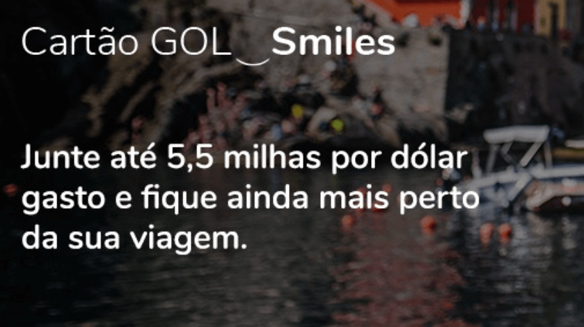 Cartões Smiles: Agora pontuam até 5.5 por dólar gasto