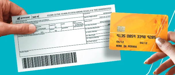 Pagar Boleto no Cartão