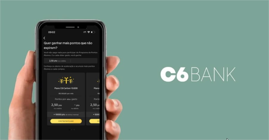 C6 Bank: Novos planos de assinatura para clientes Carbon