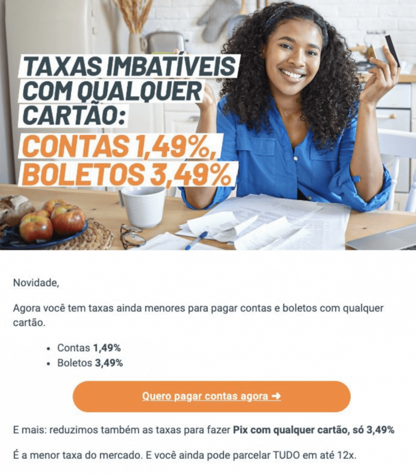 RecargaPay Taxas