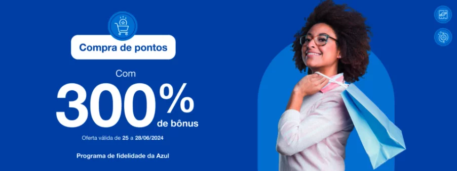 Promoção 300% - Azul