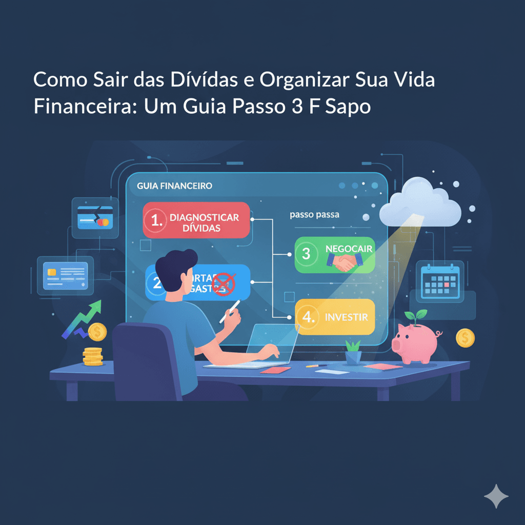 Como Sair das Dívidas e Organizar Sua Vida Financeira: Um Guia Passo a Passo