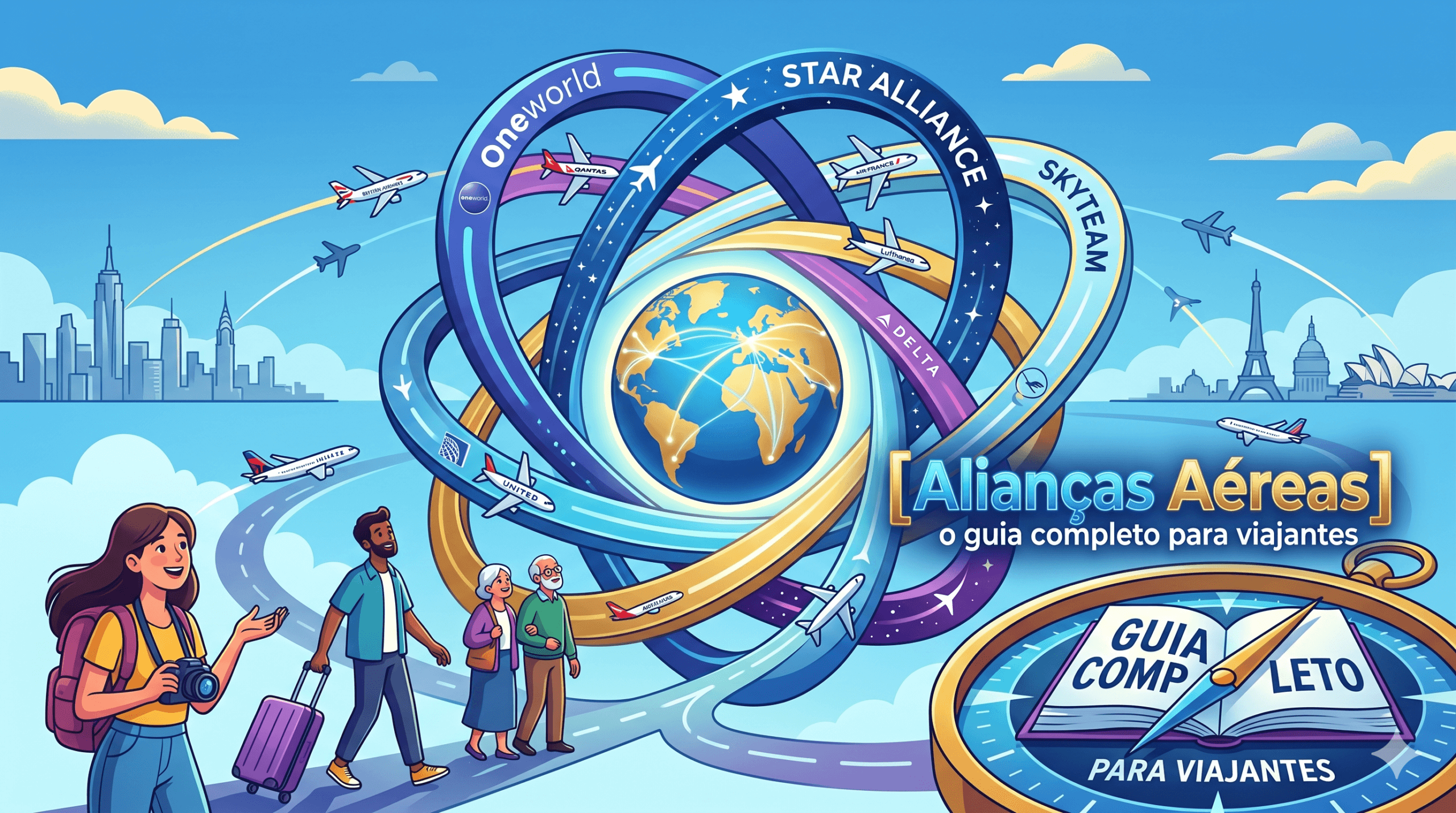 Alianças Aéreas: o guia completo para viajantes