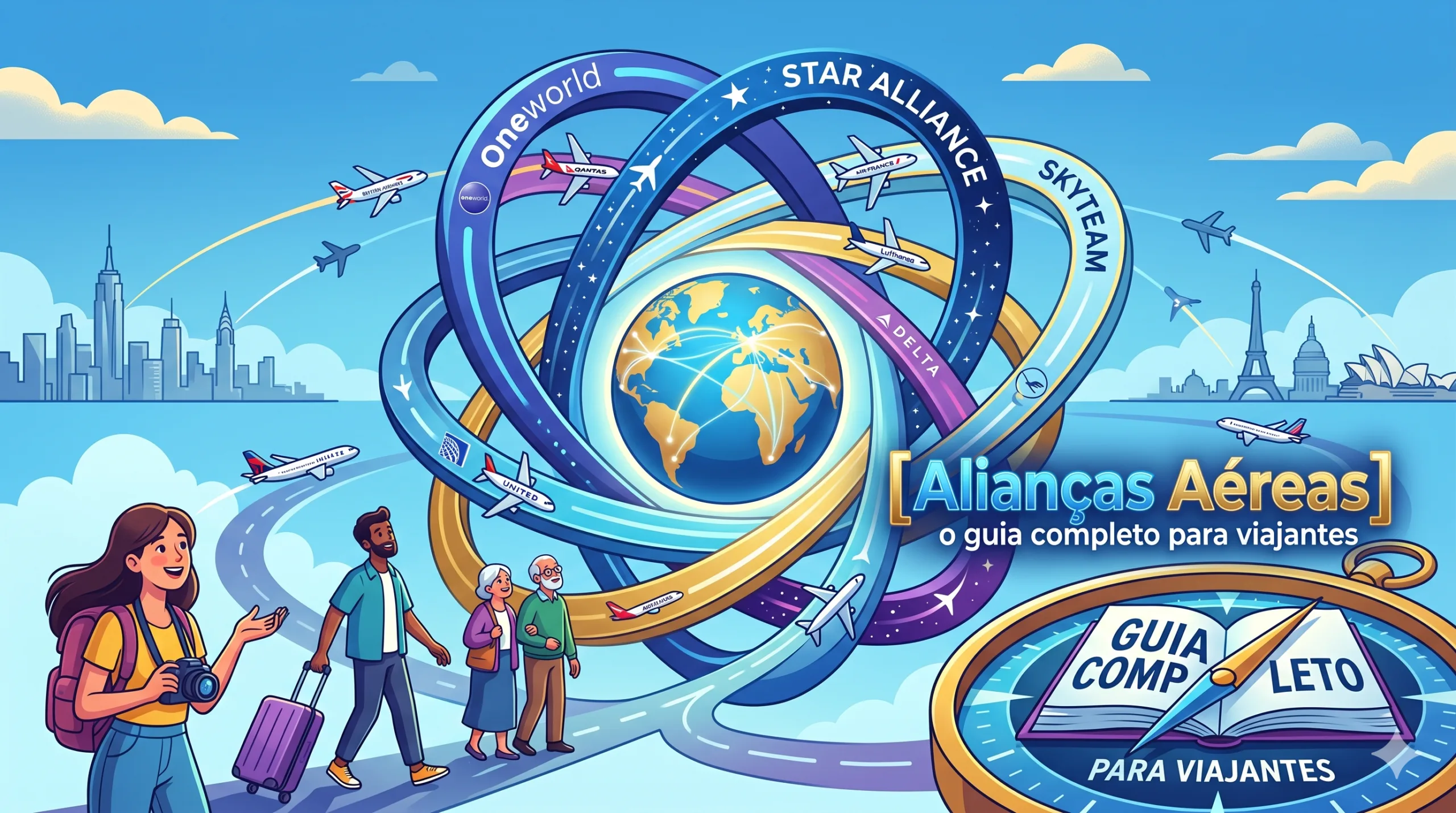 Alianças Aéreas: o guia completo para viajantes
